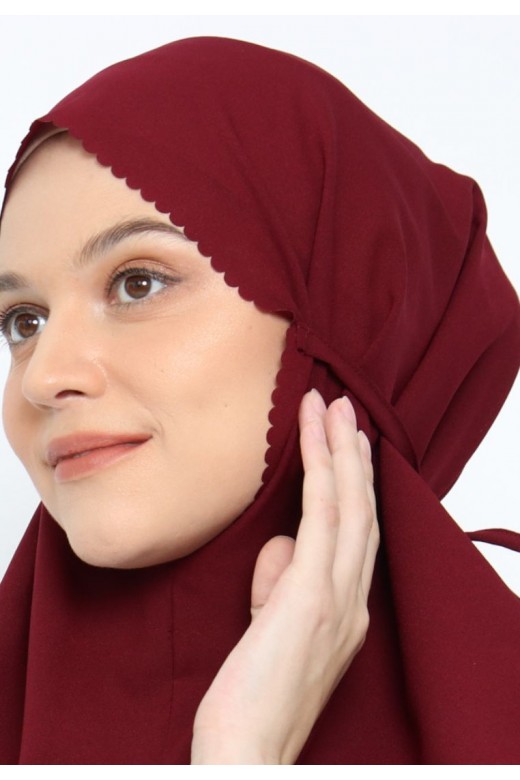 Bergo Mirae lasercut Maroon